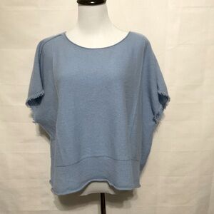 Anthropologie Blue Sweater